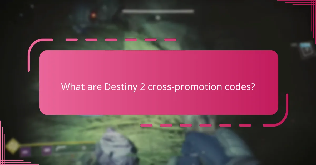 How do Destiny 2 cross-promotion codes compare to other game promotions?